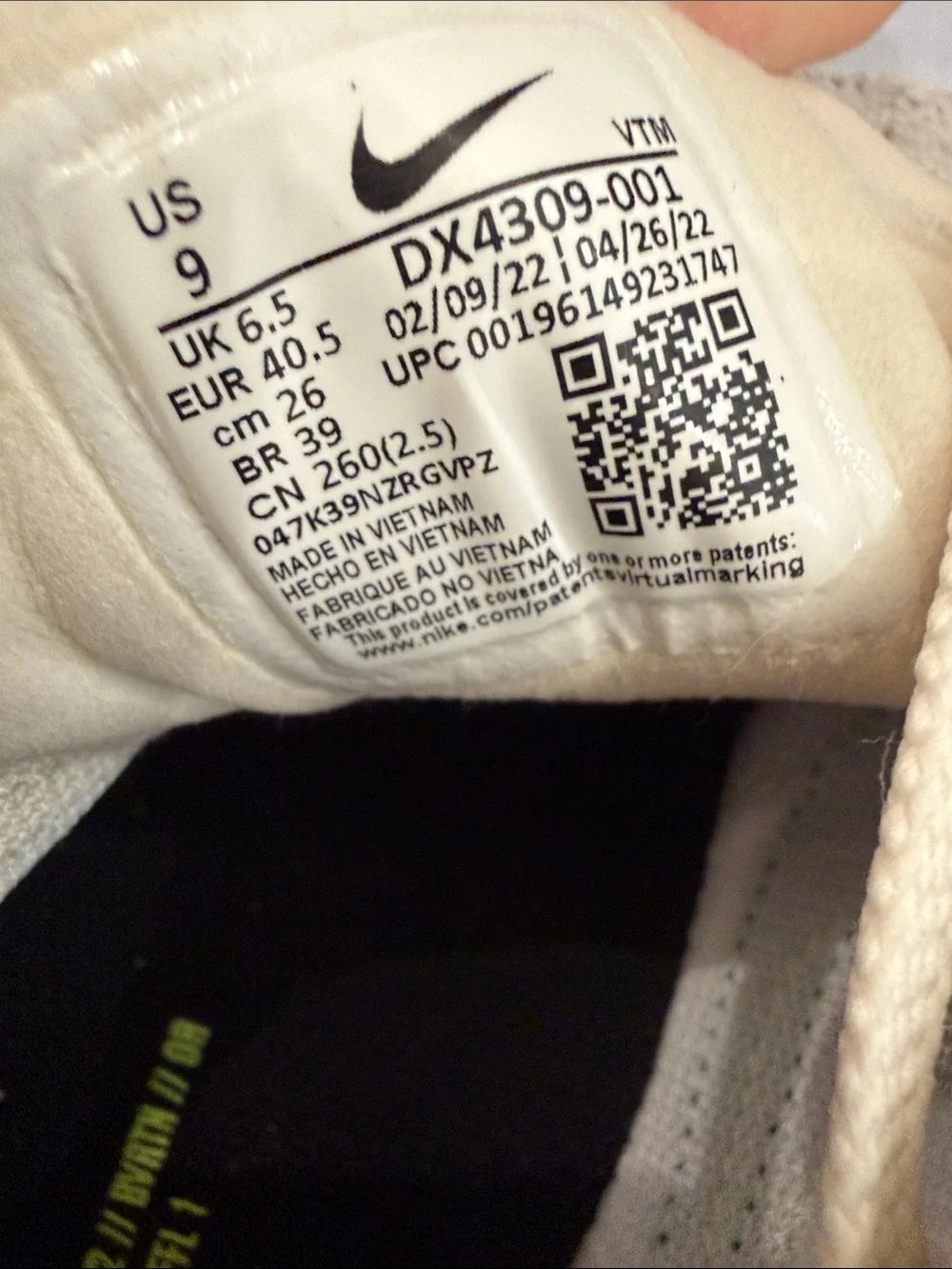 Nike waffle one 9